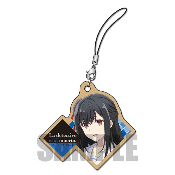 『探偵はもう、死んでいる。』木札ストラップ 夏凪 渚